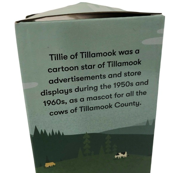 Tillie From Tillamook Advertising Mascot Cow Rubber Toy Dairy Oregon - Picture 3 of 6